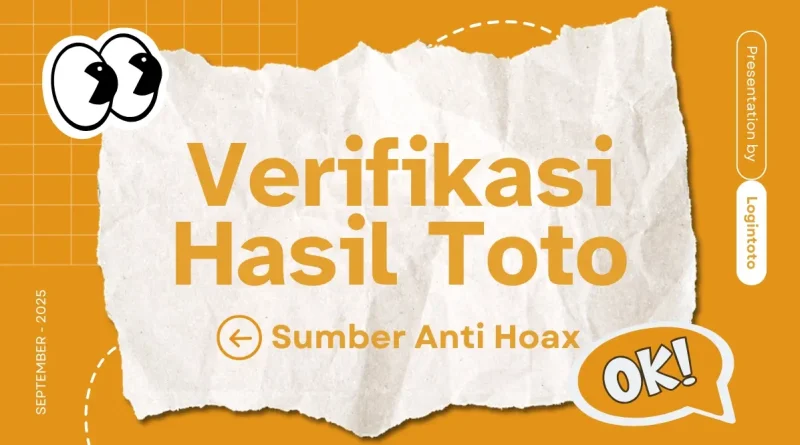 verifikasi hasil toto